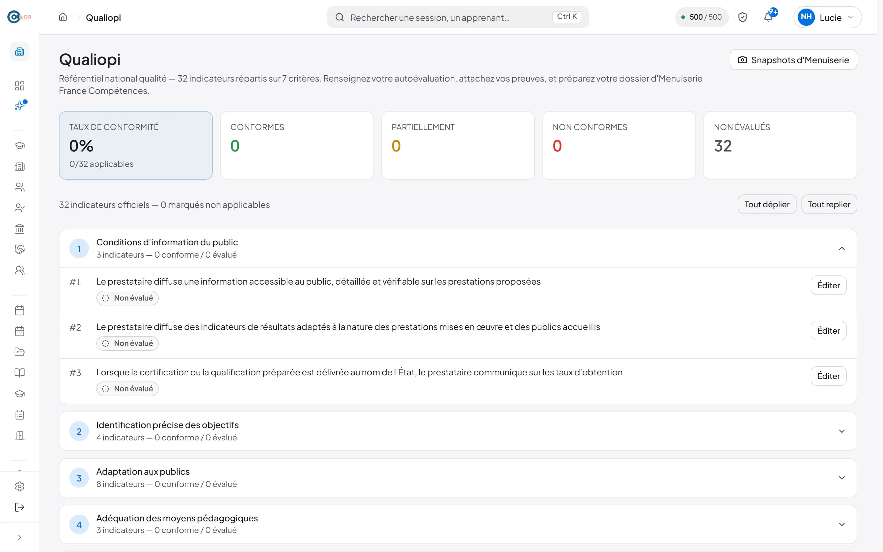 Qualiopi et BPF dans Solution OF